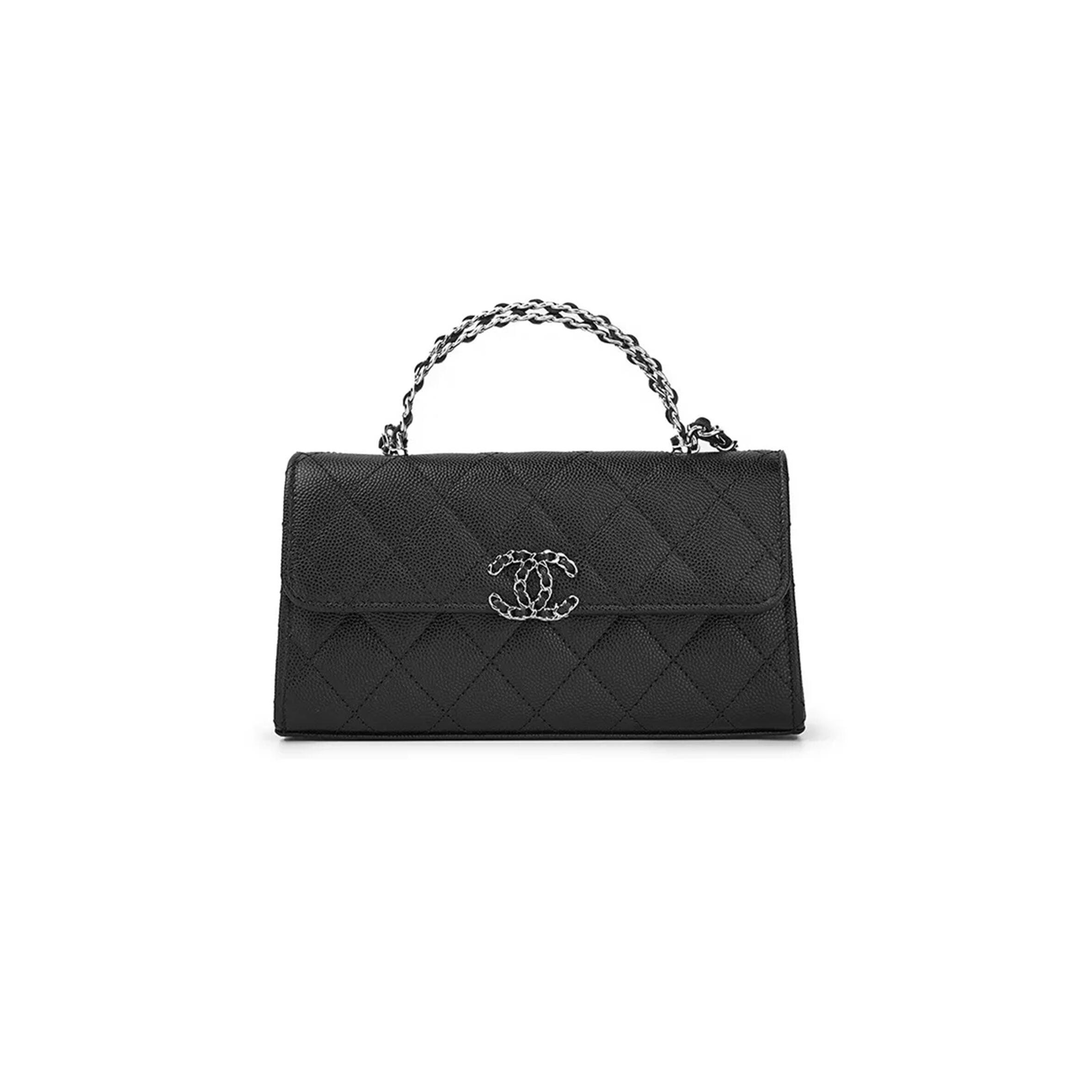 CHANEL FLAP PHONE HOLDER WITH CHAIN AP3238 B2 (18*10*4.5cm)
